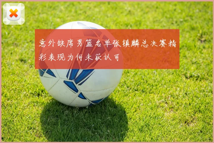 意外缺席男篮名单张镇麟总决赛精彩表现为何未获认可