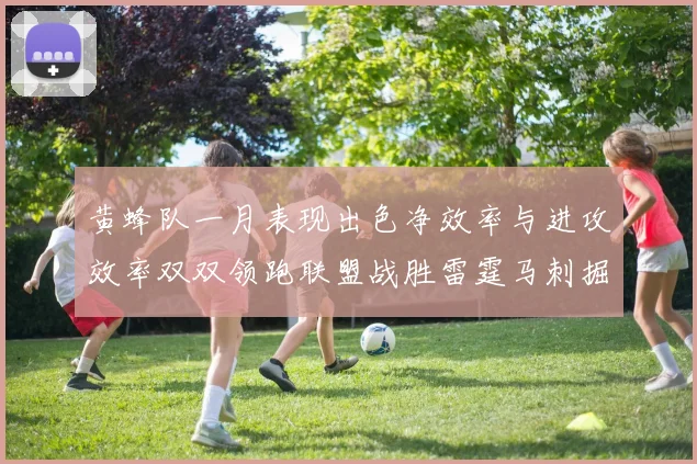 黄蜂队一月表现出色净效率与进攻效率双双领跑联盟战胜雷霆马刺掘金